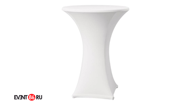 <span style="font-weight: bold;">Стрейч чехол коктейльный белый</span>