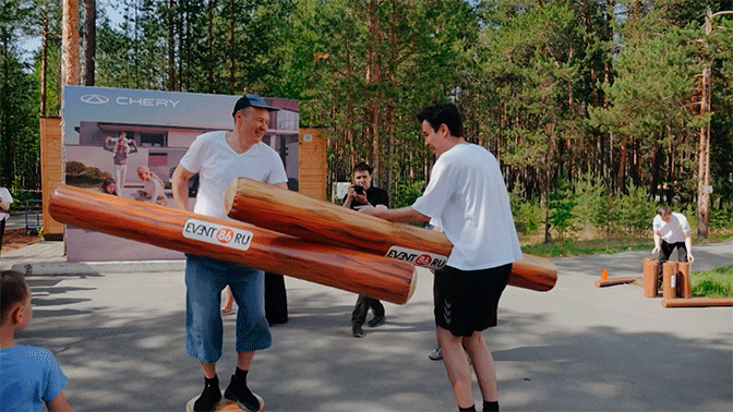 <span style="font-weight: bold;">Бабука (надувная дубина) + пенёк</span><br>