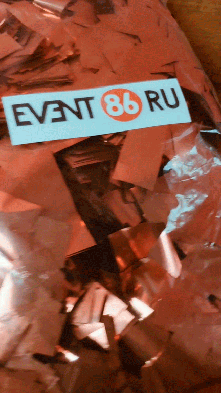 конфетти, красного цвета, красный