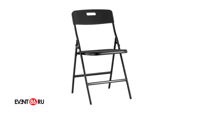<span style="font-weight: bold;">Стул складной черный</span>