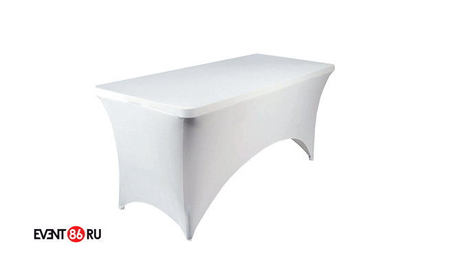 <span style="font-weight: bold;">Стрейч чехол белый</span><br>